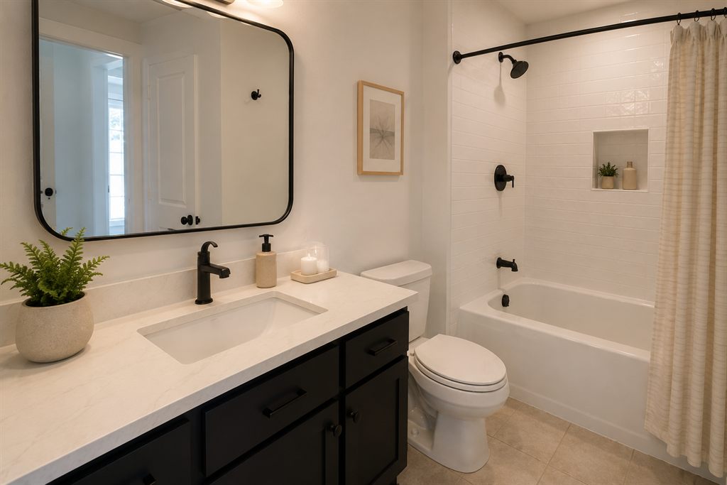 Home refinishing before and after project in Philadelphia, PA by KB Elite Refinishing
